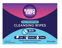 Raho Safe Cleansing Wipes 150mm