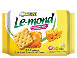 Julie's Le-mond  Cheddar Cheese Puff Sandwich 180g